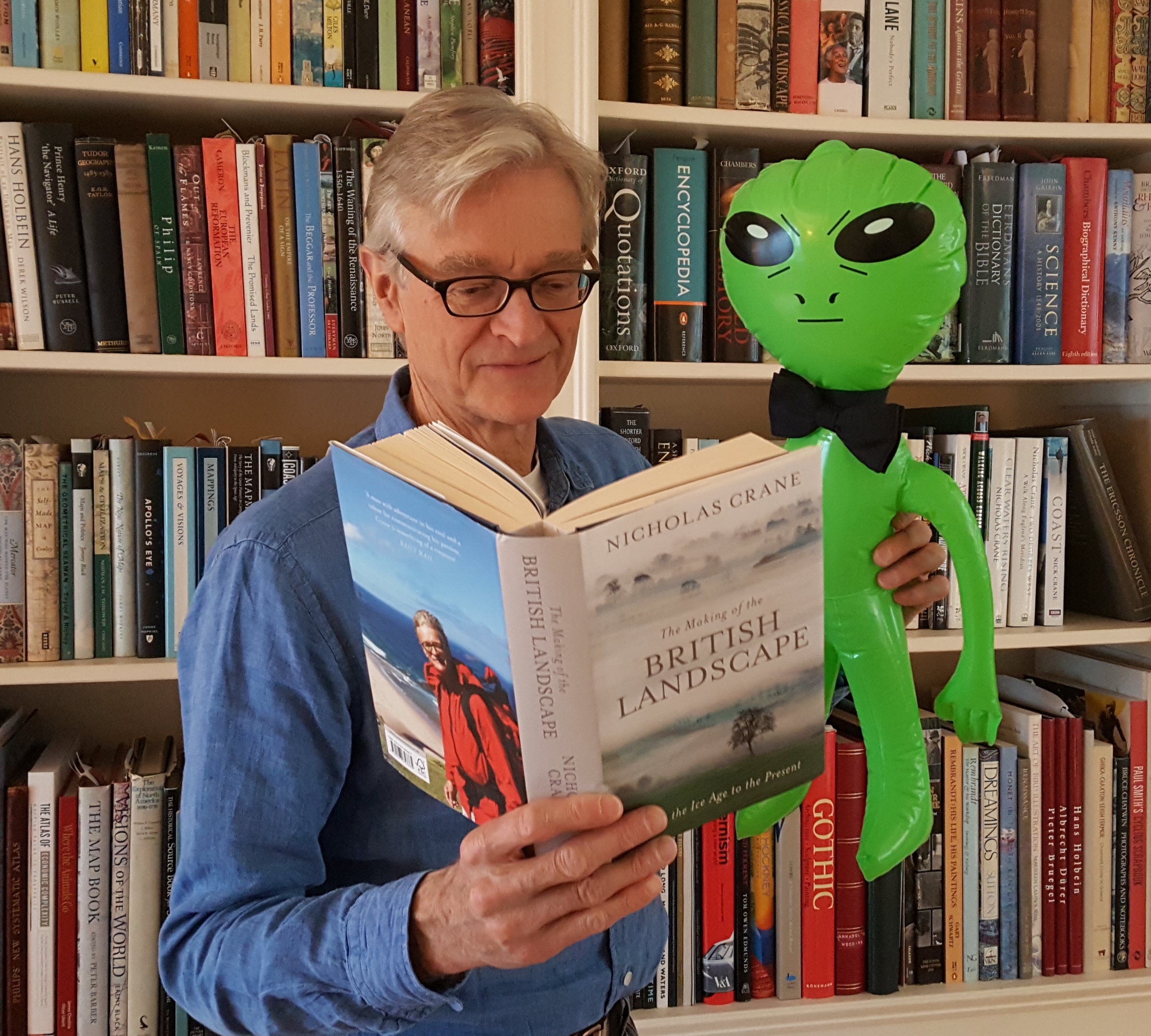 Nick with Alien